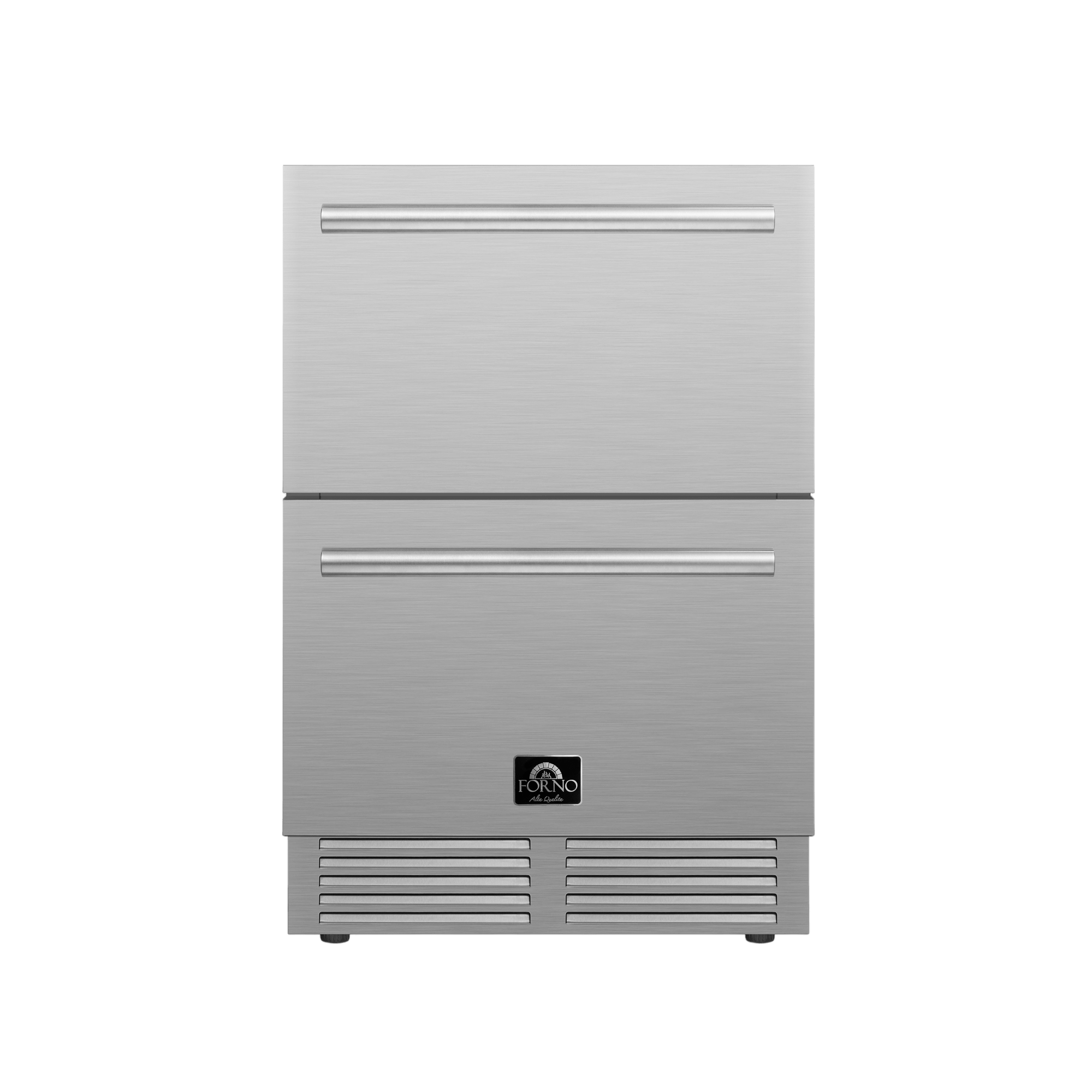 Forno 24" 4.87 cu. ft. Outdoor/Indoor Drawer Refrigerator in Stainless Steel, FDROD1611-24S