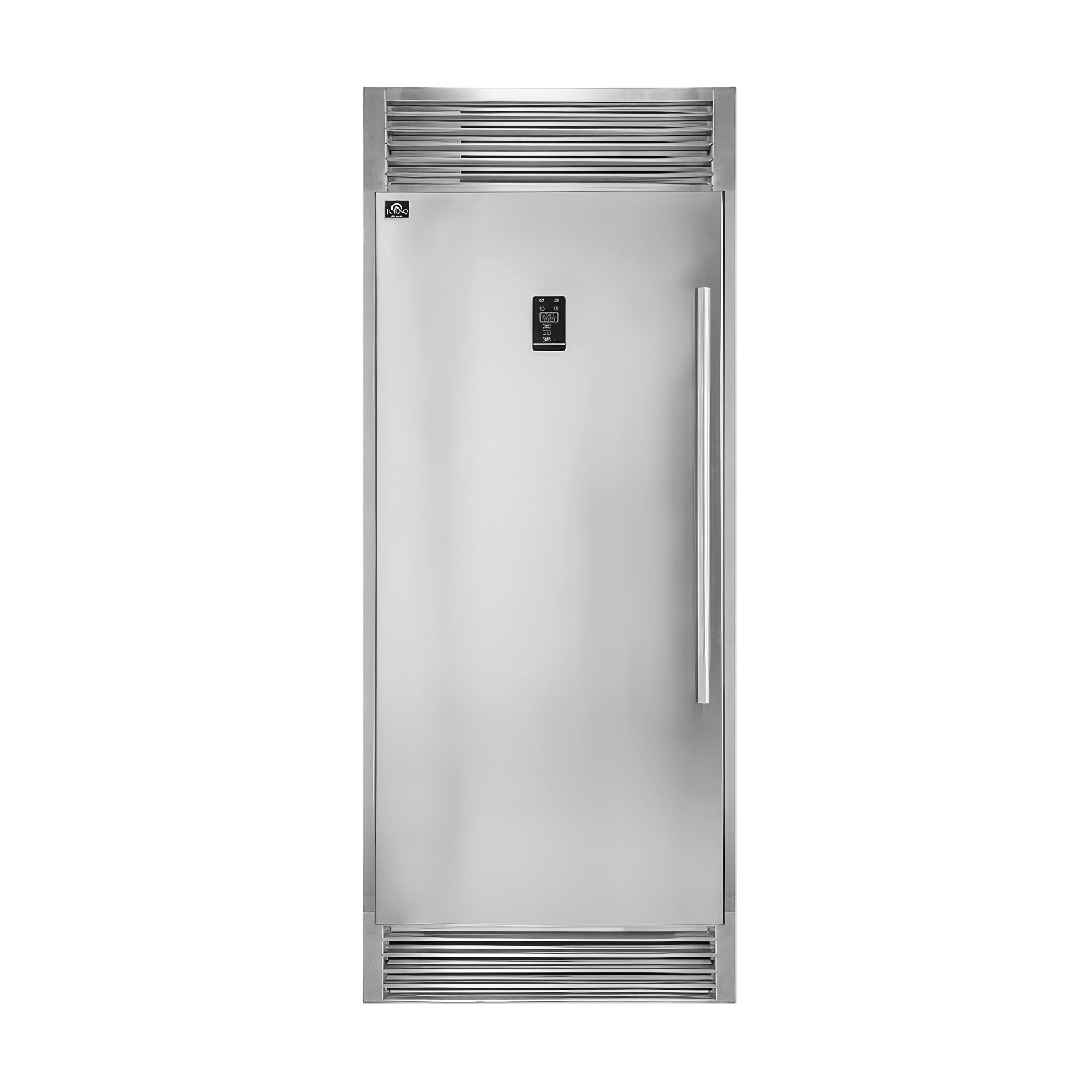 Forno 32" Dual Combination Refrigerator/Freezer in Stainless Steel with Trim Kit, FFFFD1933-32LS