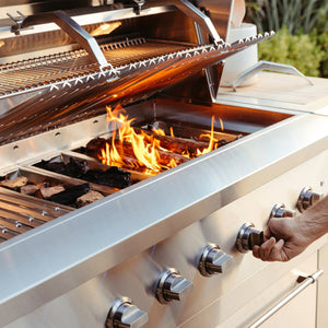 American Made Grills Encore - 54" Hybrid Grill.