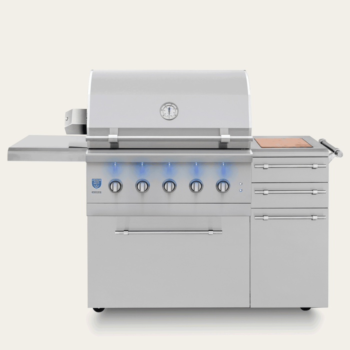American Made Grills Freestanding Encore - 36" Hybrid Grill.