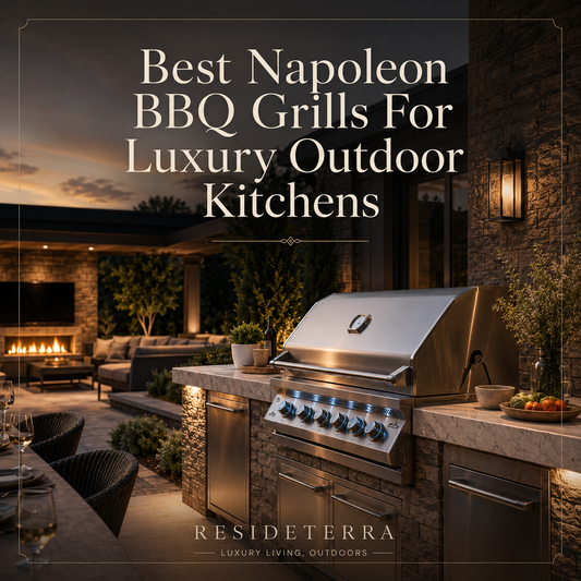 Best Napoleon BBQ grills for luxury outdoor kitchens
