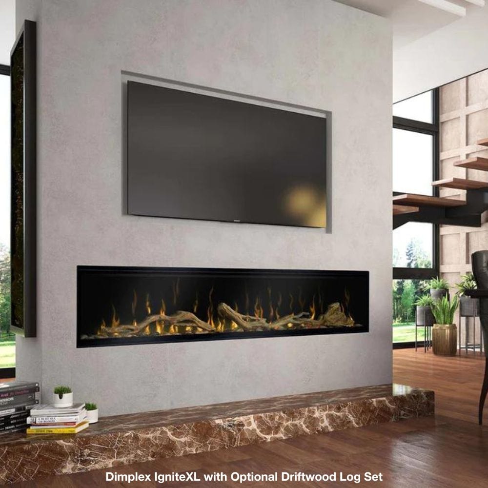 Dimplex IgniteXL 74-Inch Built-in Electric Fireplace (XLF74).