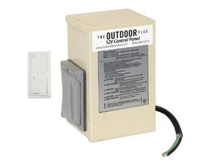 The Outdoor Plus Remote Control System for Pool Fire Bowls / 12V.