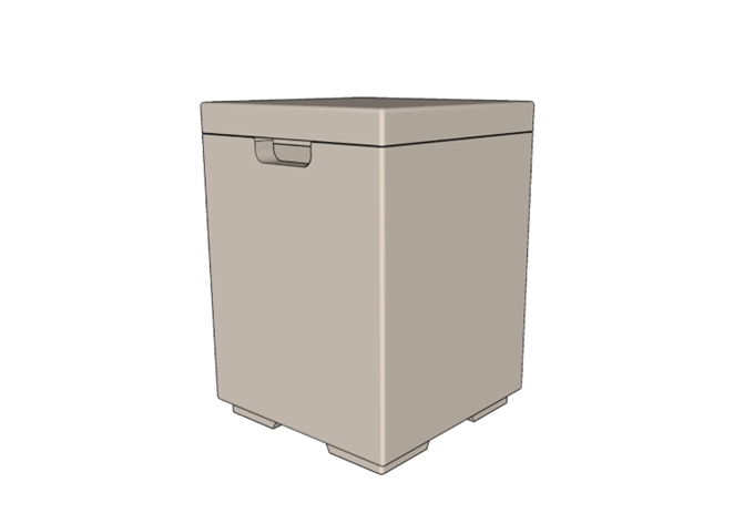 The Outdoor Plus Propane Tank Enclosure.