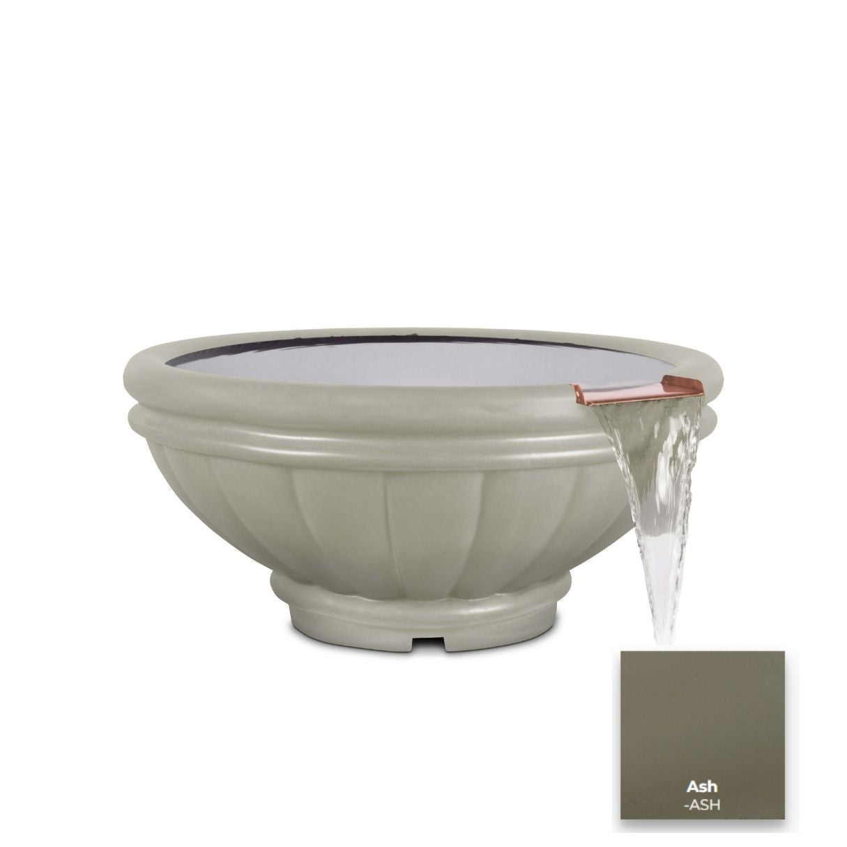 The Outdoor Plus Roma Concrete Water Bowl.