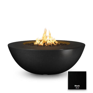 The Outdoor Plus Sedona Wide Ledge Concrete Fire Pit.