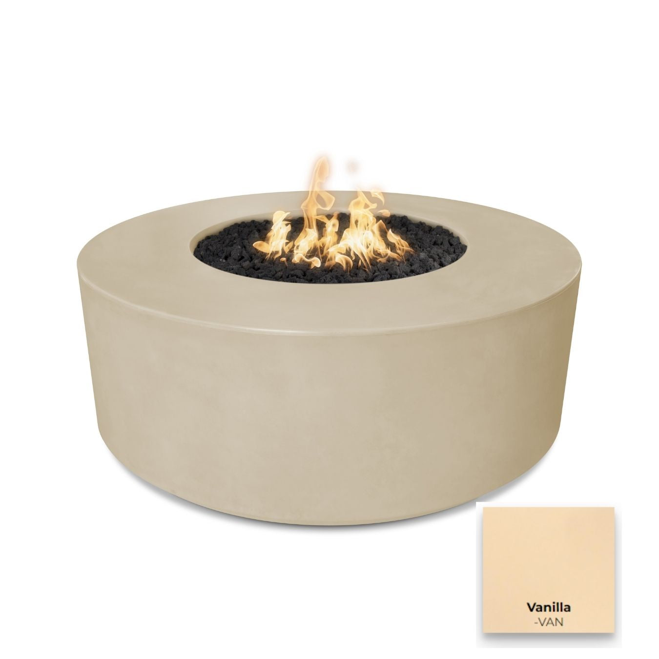 The Outdoor Plus Florence Concrete Fire Pit 54".