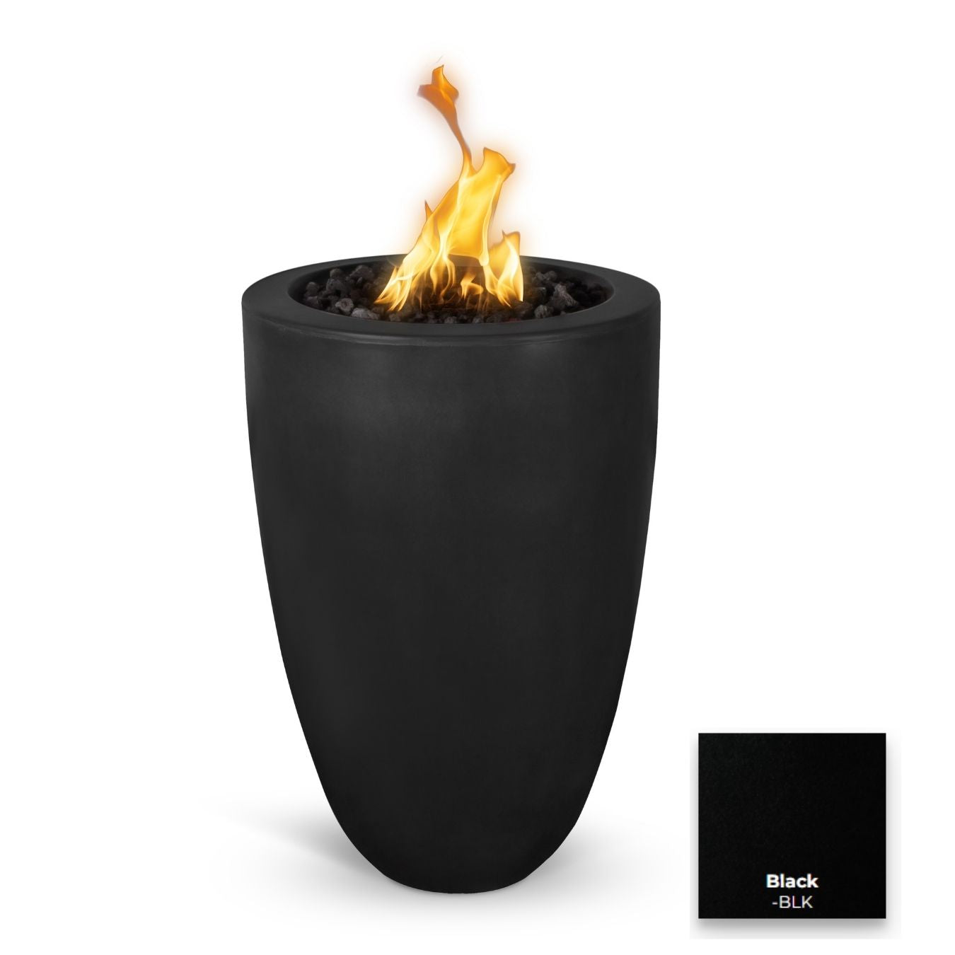 The Outdoor Plus Castillo Concrete Fire Pillar.
