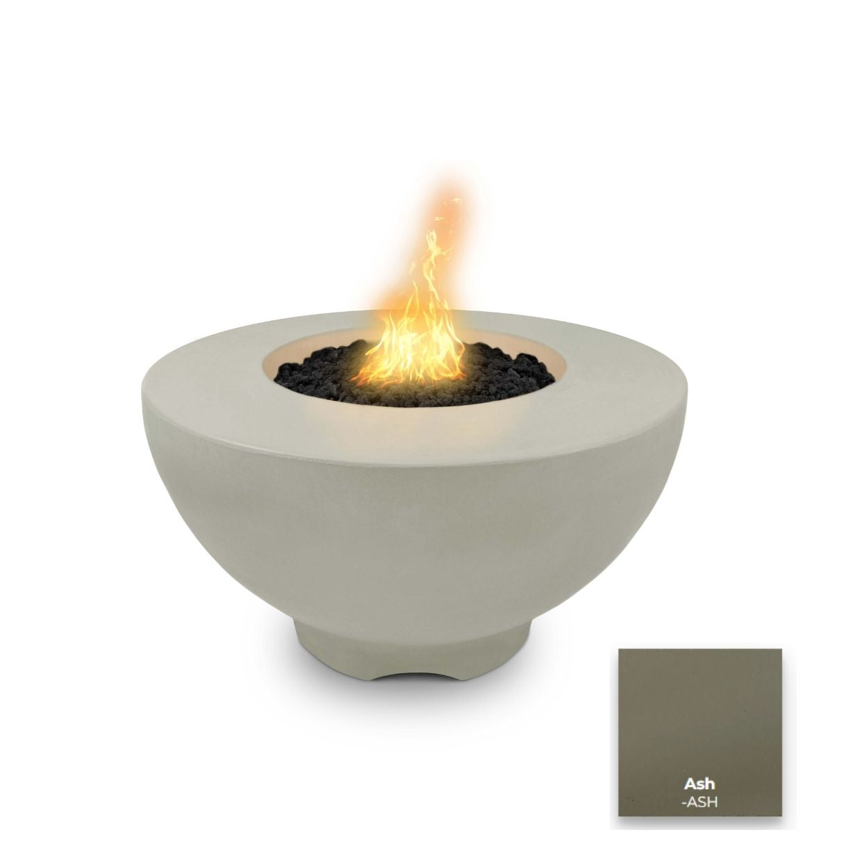 The Outdoor Plus Sienna Concrete Fire Pit.