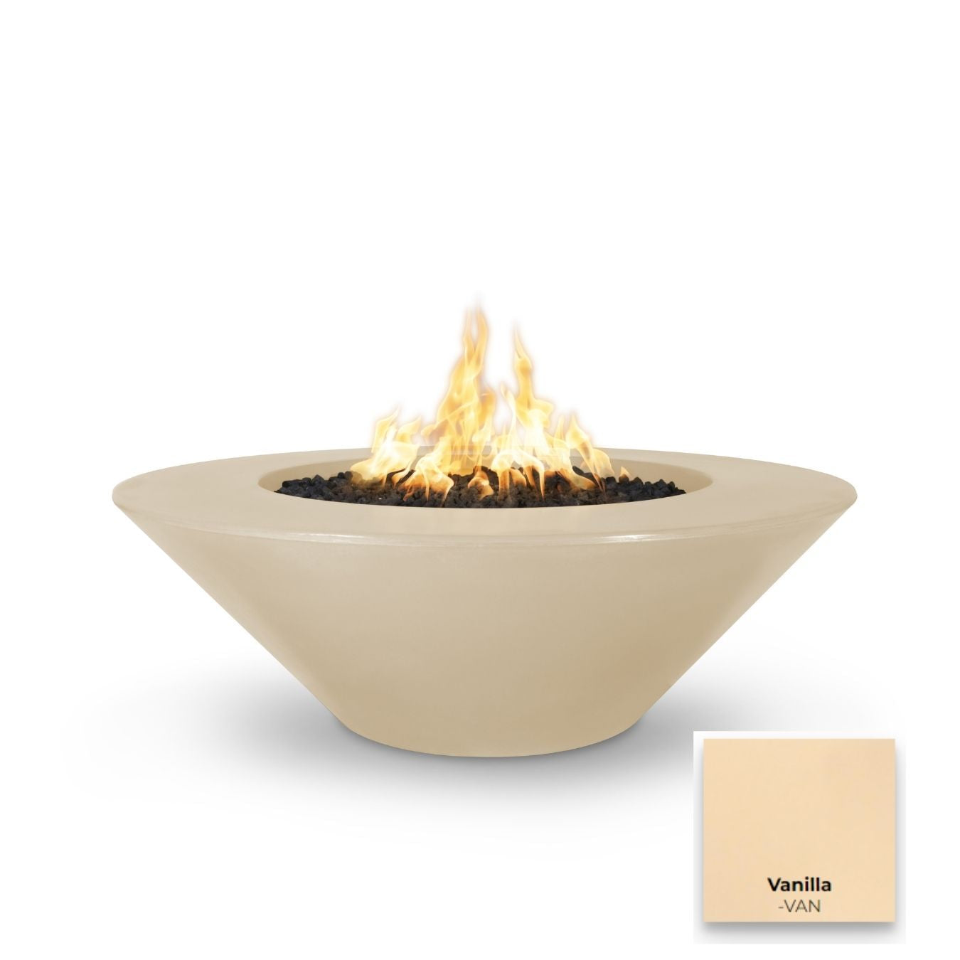 The Outdoor Plus Cazo Concrete Fire Pit.