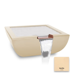 The Outdoor Plus Avalon Concrete Water Bowl.