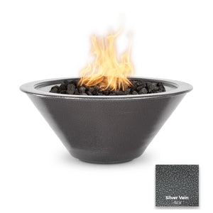 The Outdoor Plus Cazo Powdercoated Steel Fire Bowl.