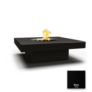 The Outdoor Plus Balboa Concrete Fire Table - 15" Tall.