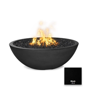 The Outdoor Plus Sedona Concrete Fire Pit - Narrow Ledge.