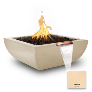 The Outdoor Plus Avalon Concrete Fire & Water Bowl.