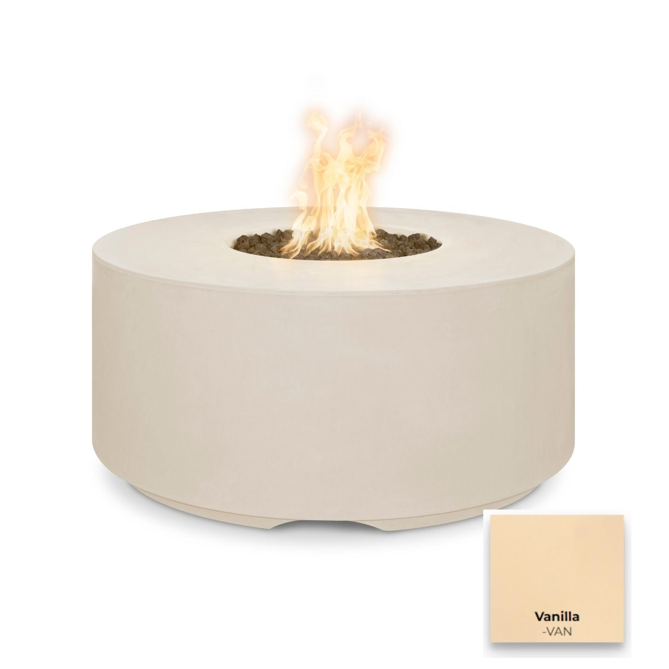 The Outdoor Plus 46" Florence Concrete Fire Pit - 20" Tall.