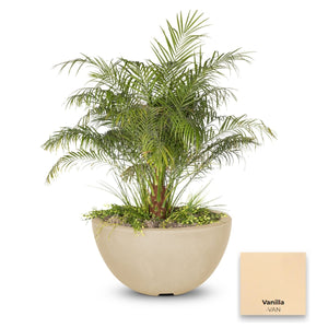 The Outdoor Plus Luna Concrete Planter Bowl.