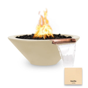 The Outdoor Plus Cazo Concrete Fire & Water Bowl.