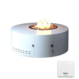 The Outdoor Plus Isla Low Profile Fire Pit.