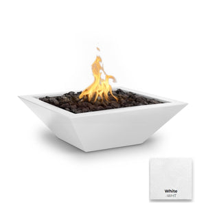 The Outdoor Plus Maya Powdercoated Steel Fire Bowl.