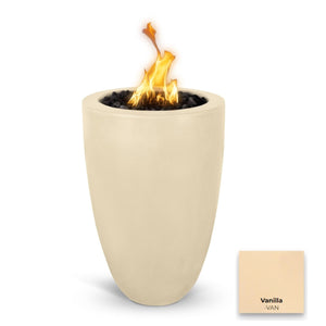 The Outdoor Plus Castillo Concrete Fire Pillar.