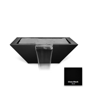 The Outdoor Plus Maya Powdercoated Steel Water Bowl.