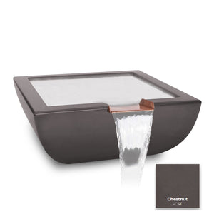 The Outdoor Plus Avalon Concrete Water Bowl.