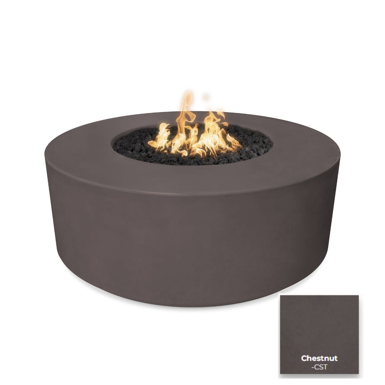 The Outdoor Plus Florence Concrete Fire Pit 54".