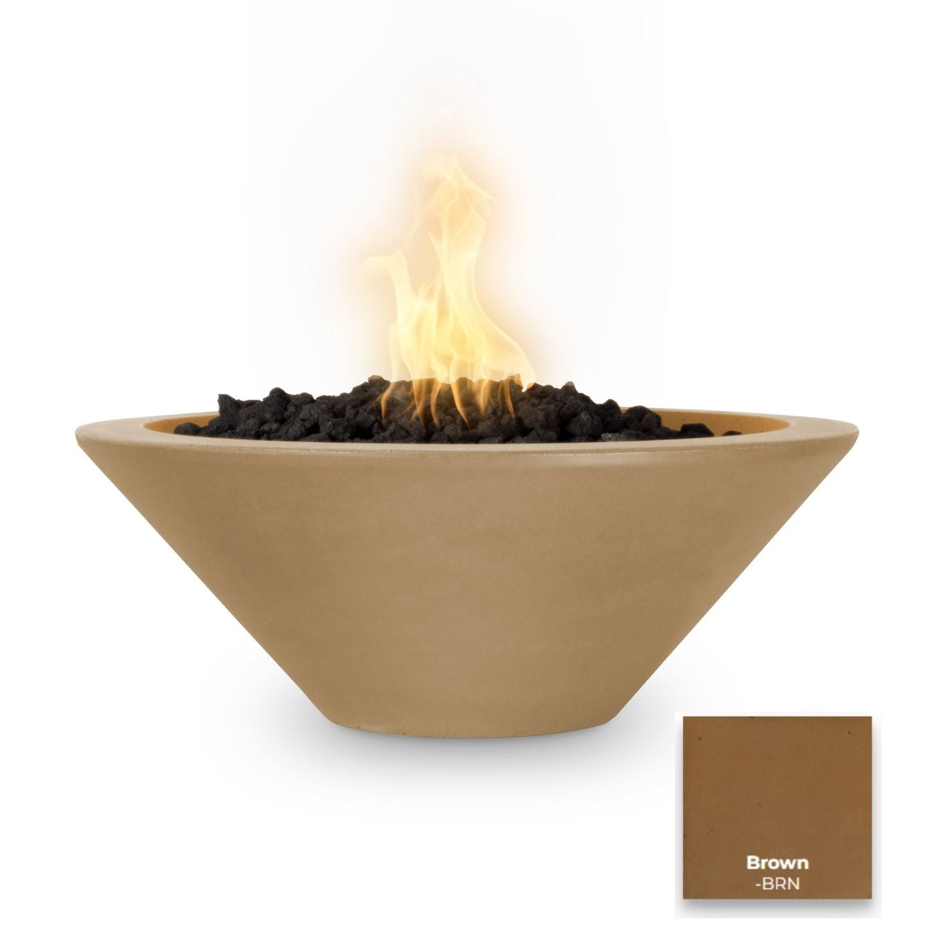 The Outdoor Plus Cazo Concrete Fire Bowl.