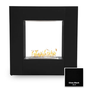The Outdoor Plus Williams Outdoor Fireplace - Powder Coated Metal.