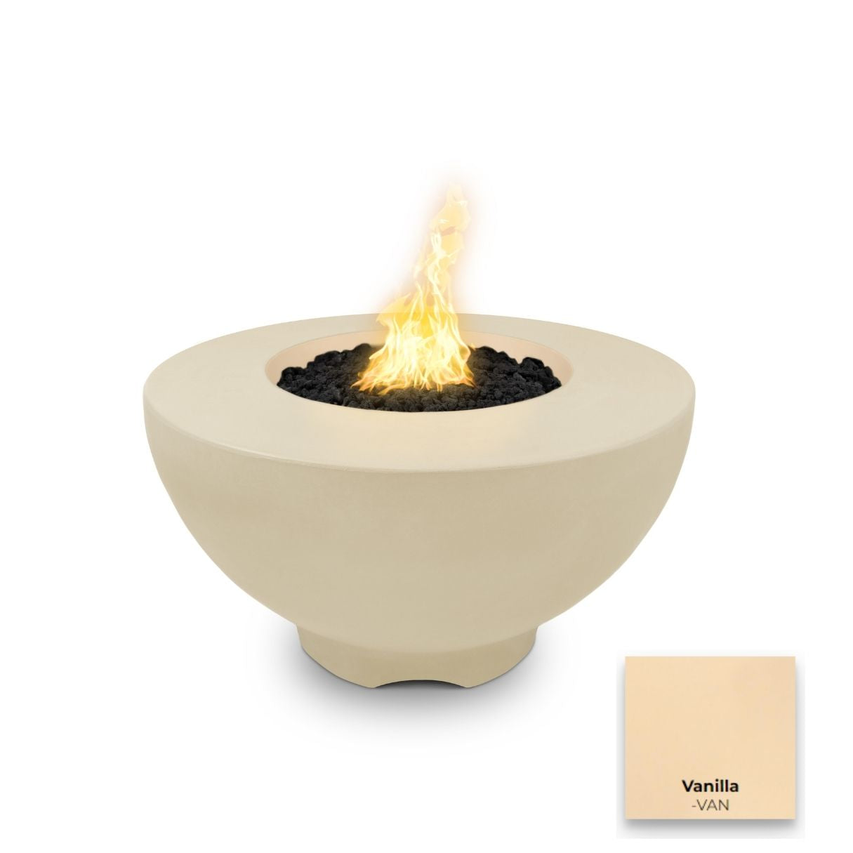 The Outdoor Plus Sienna Concrete Fire Pit.
