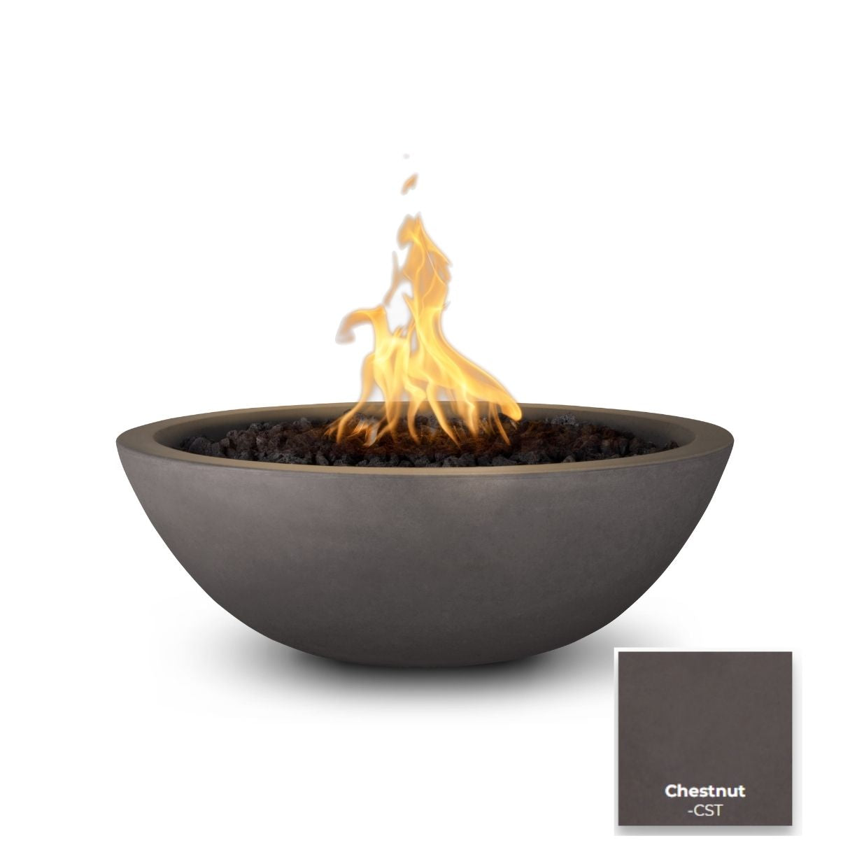 The Outdoor Plus Sedona Concrete Fire Bowl.