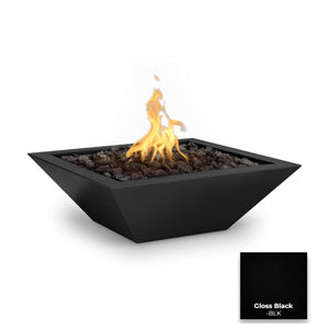 The Outdoor Plus Maya Powdercoated Steel Fire Bowl.