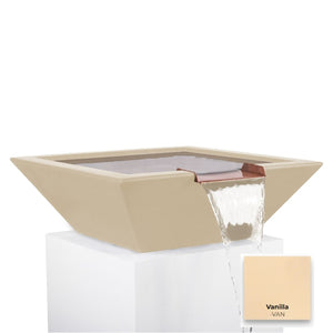 The Outdoor Plus Maya Concrete Water Bowl.