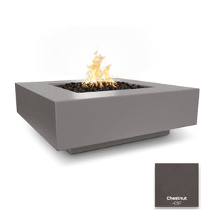 The Outdoor Plus Cabo Square Concrete Fire Pit.