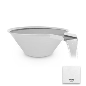 The Outdoor Plus Cazo Powdercoated Steel Water Bowl.