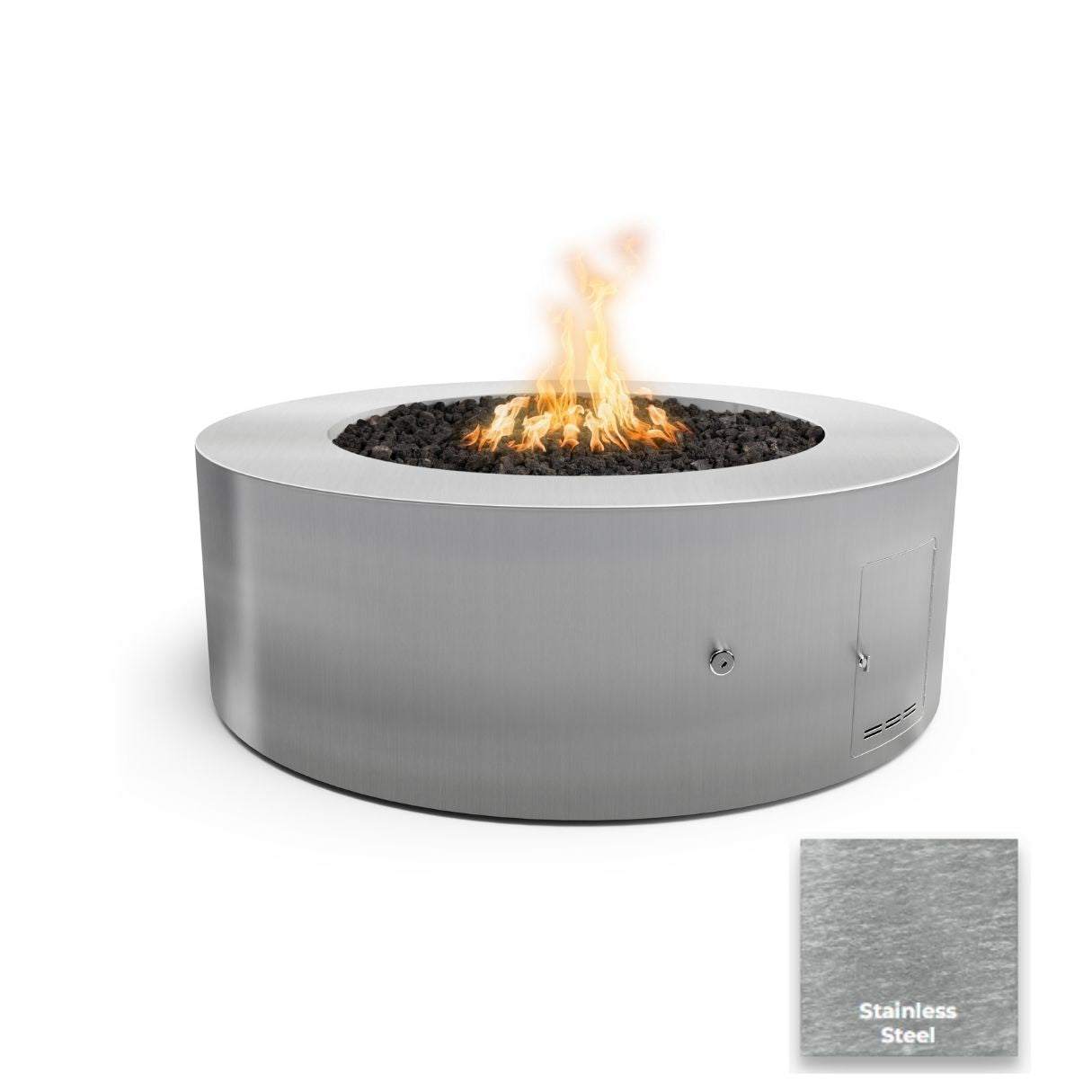 The Outdoor Plus Unity Steel Fire Pit - 24" Tall.