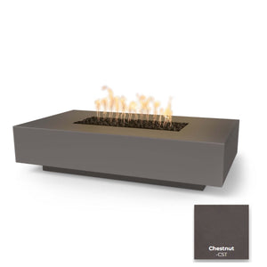 The Outdoor Plus Cabo Linear Concrete Fire Pit.