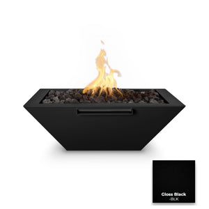 The Outdoor Plus Maya Powdercoated Steel Fire & Water Bowl.