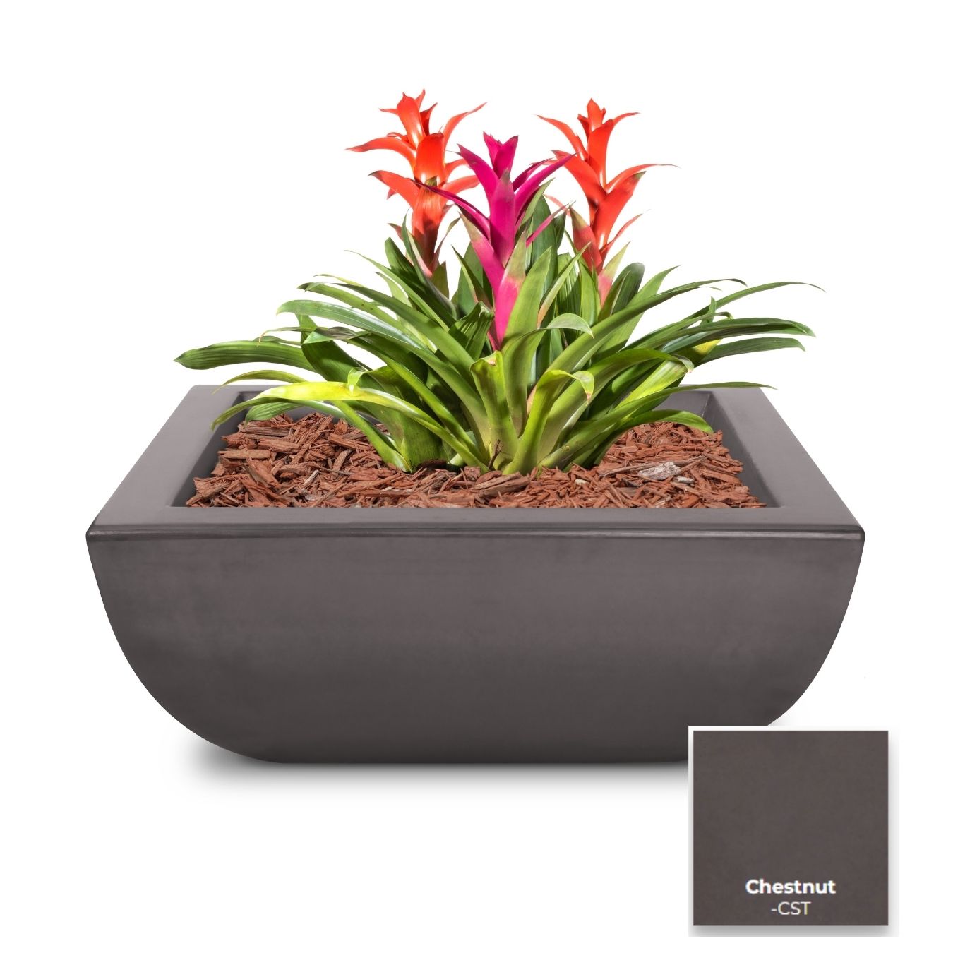 The Outdoor Plus Avalon Concrete Planter Bowl.