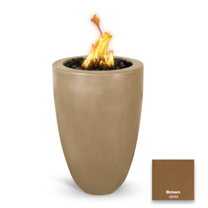 The Outdoor Plus Castillo Concrete Fire Pillar.