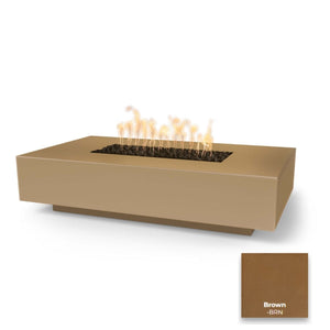 The Outdoor Plus Cabo Linear Concrete Fire Pit.