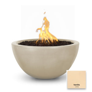 The Outdoor Plus Luna Concrete Fire Bowl.