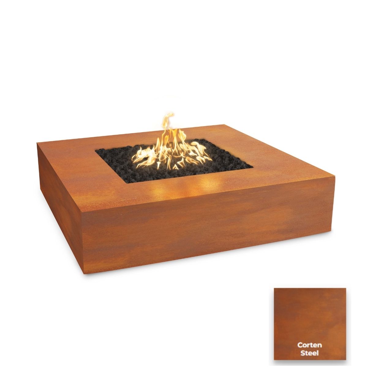 The Outdoor Plus Quad Steel Fire Pit.