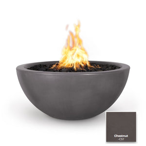 The Outdoor Plus Luna Concrete Fire Pit.