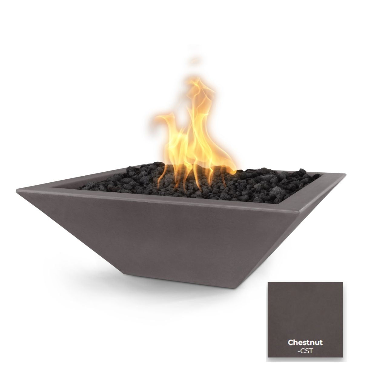 The Outdoor Plus Maya Concrete Fire Bowl.