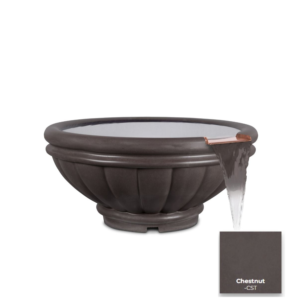 The Outdoor Plus Roma Concrete Water Bowl.