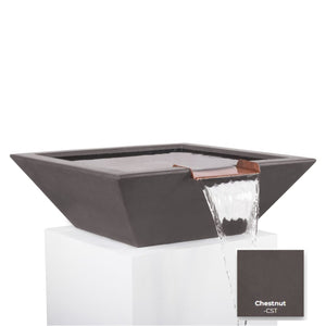 The Outdoor Plus Maya Concrete Water Bowl.