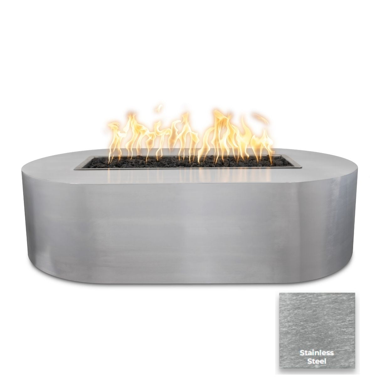 The Outdoor Plus Bispo Metal Fire Pit.