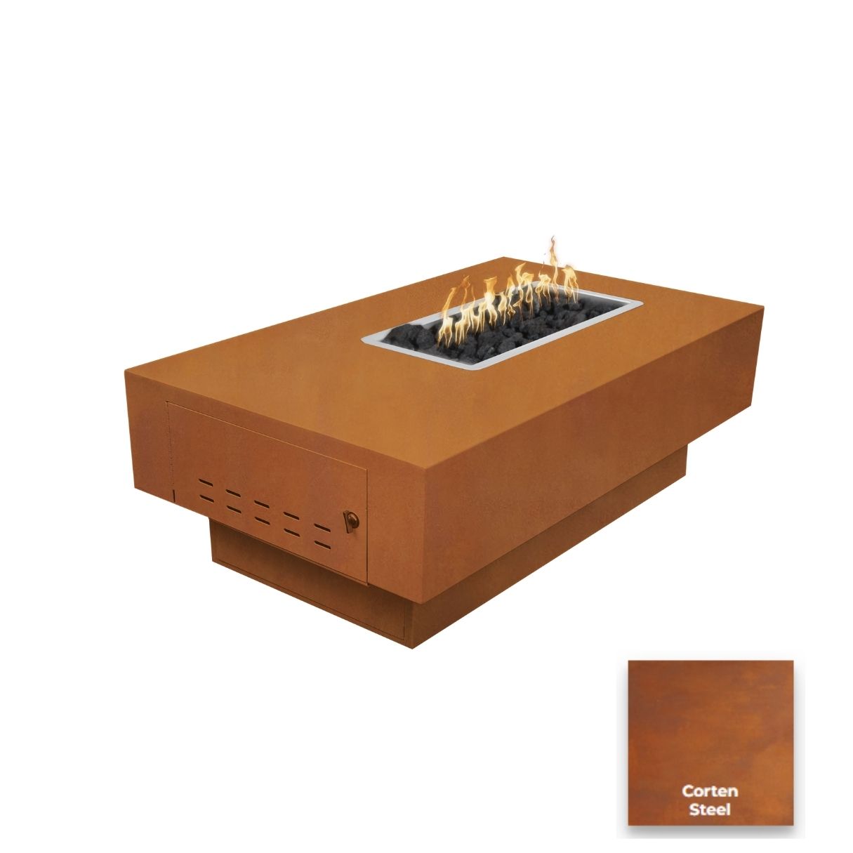 The Outdoor Plus San Juan Low Profile Fire Pit.